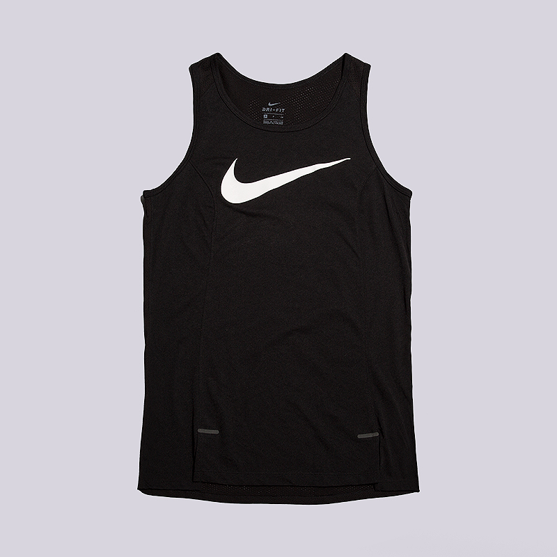 женская черная майка Nike Dry Elite Women's Basketball Tank 830957-010 - цена, описание, фото 1